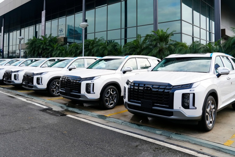 Hyundai Palisade sản xuất tại Việt Nam được xuất khẩu sang Thái Lan