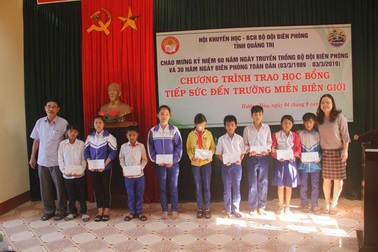 Bộ đội Biên phòng chắp cánh tương lai cho học sinh nghèo vùng biên giới