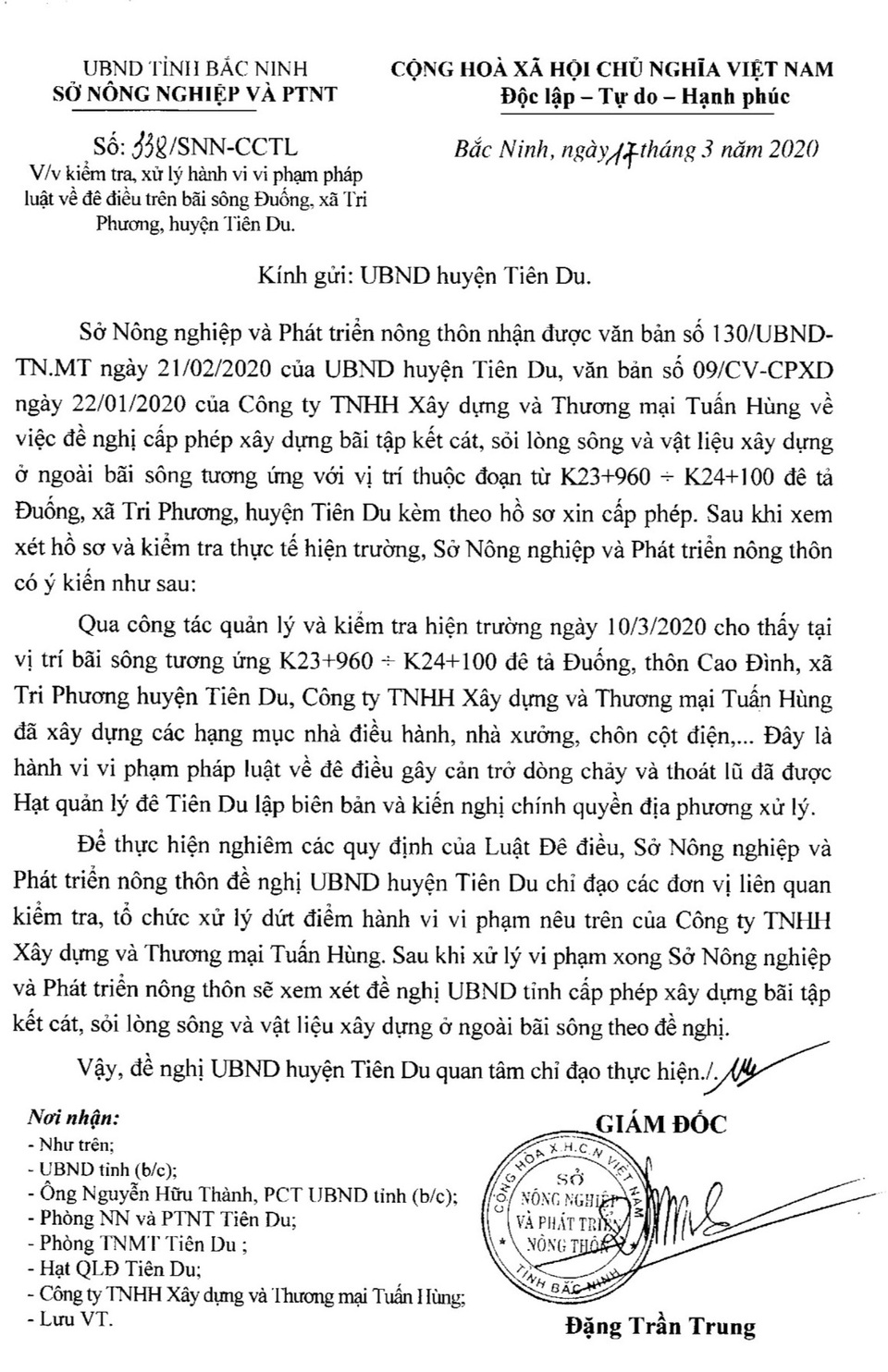 Sông Cầu đã giãy chết, đừng dung túng cho kẻ bóp cổ sông Đuống! - 1 Sông Cầu đã giãy chết, đừng dung túng cho kẻ bóp cổ sông Đuống! - 1