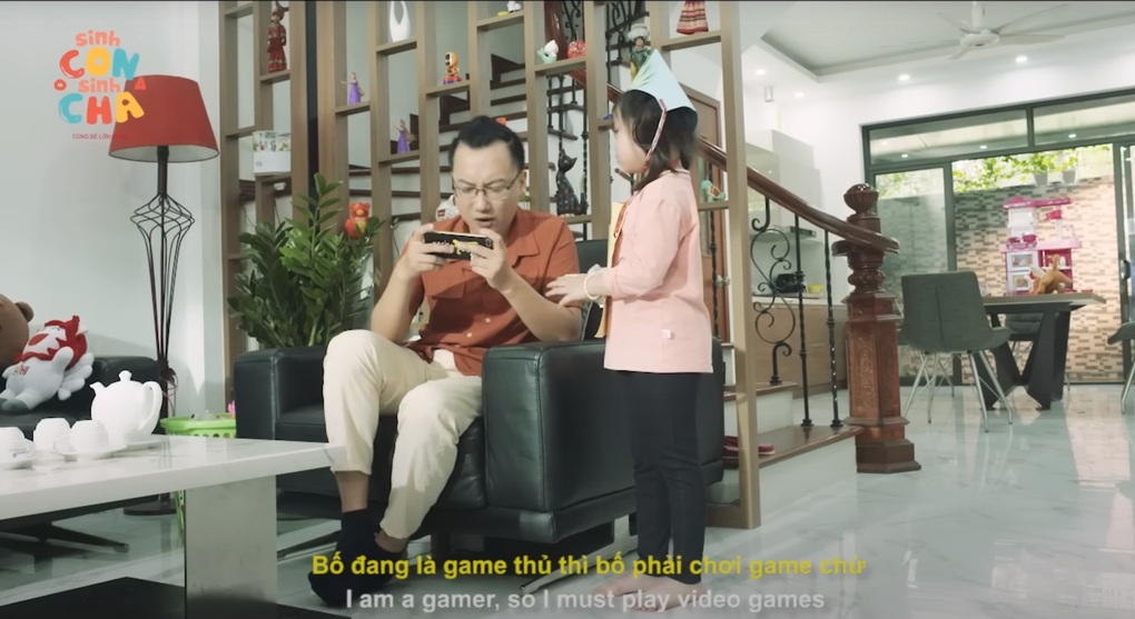 Cha mẹ đã toàn tâm toàn ý chơi cùng con? - 1 Cha mẹ đã toàn tâm toàn ý chơi cùng con? - 1