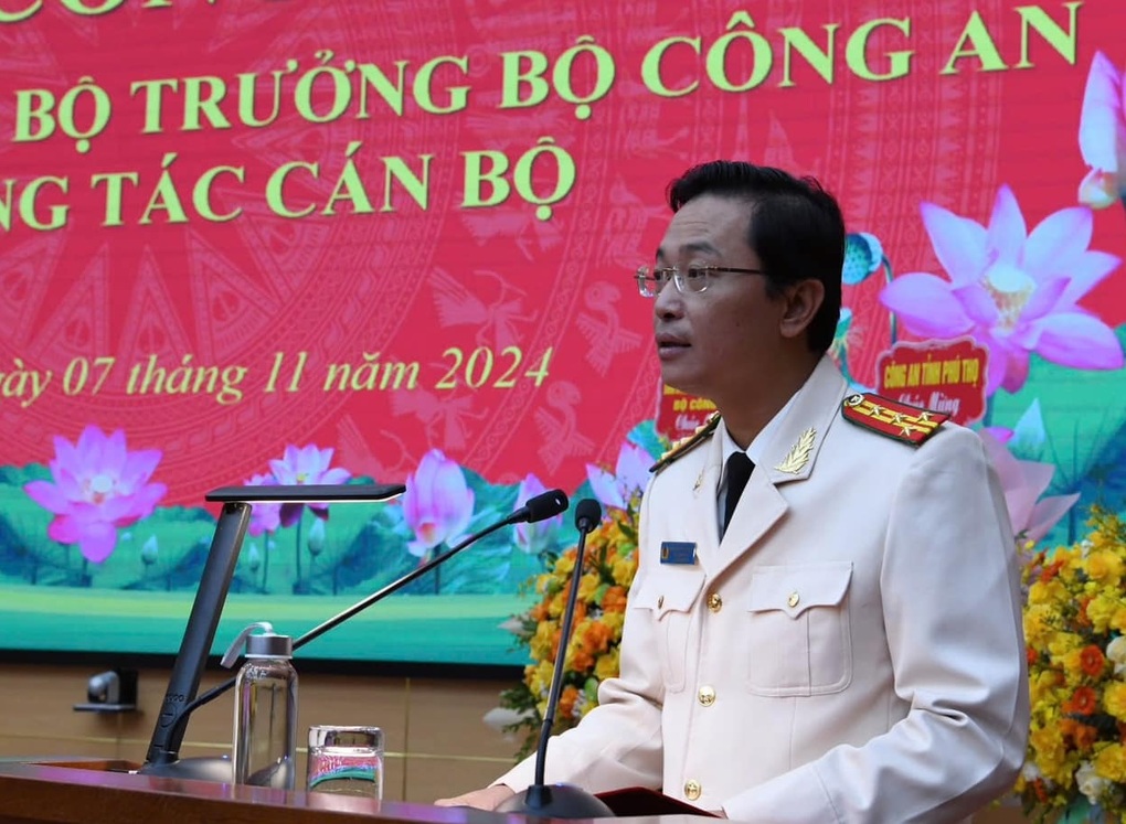 Đại tá Nguyễn Quốc Vương làm Phó Giám đốc Công an tỉnh Phú Thọ - 1 Đại tá Nguyễn Quốc Vương làm Phó Giám đốc Công an tỉnh Phú Thọ - 1