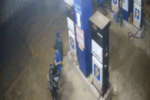 Truy nã nghi phạm dùng lưỡi liềm cướp tiền nhân viên cây xăng