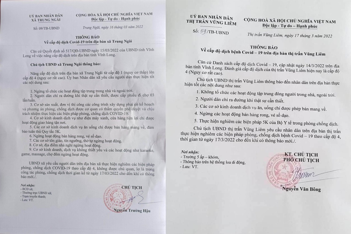 Bất ngờ, xã yêu cầu dân chỉ ra ngoài khi cần thiết, phát phiếu đi chợ - 1 Bất ngờ, xã yêu cầu dân chỉ ra ngoài khi cần thiết, phát phiếu đi chợ - 1