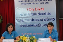 Nữ công nhân dệt may không có thời gian cho giao lưu, kết bạn