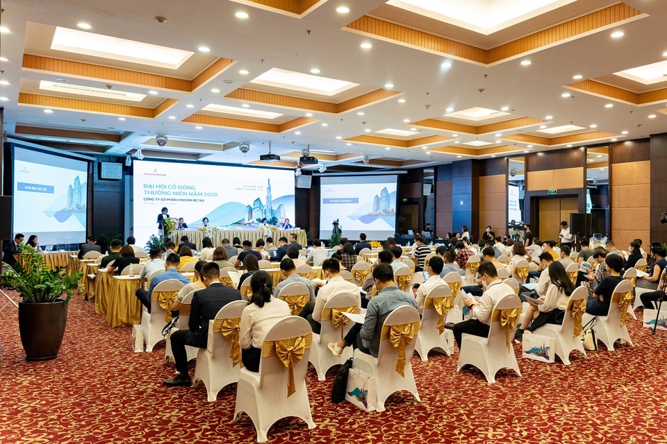 Vincom Retail tổ chức Đại hội cổ đông thường niên năm 2020 - 1 Vincom Retail tổ chức Đại hội cổ đông thường niên năm 2020 - 1