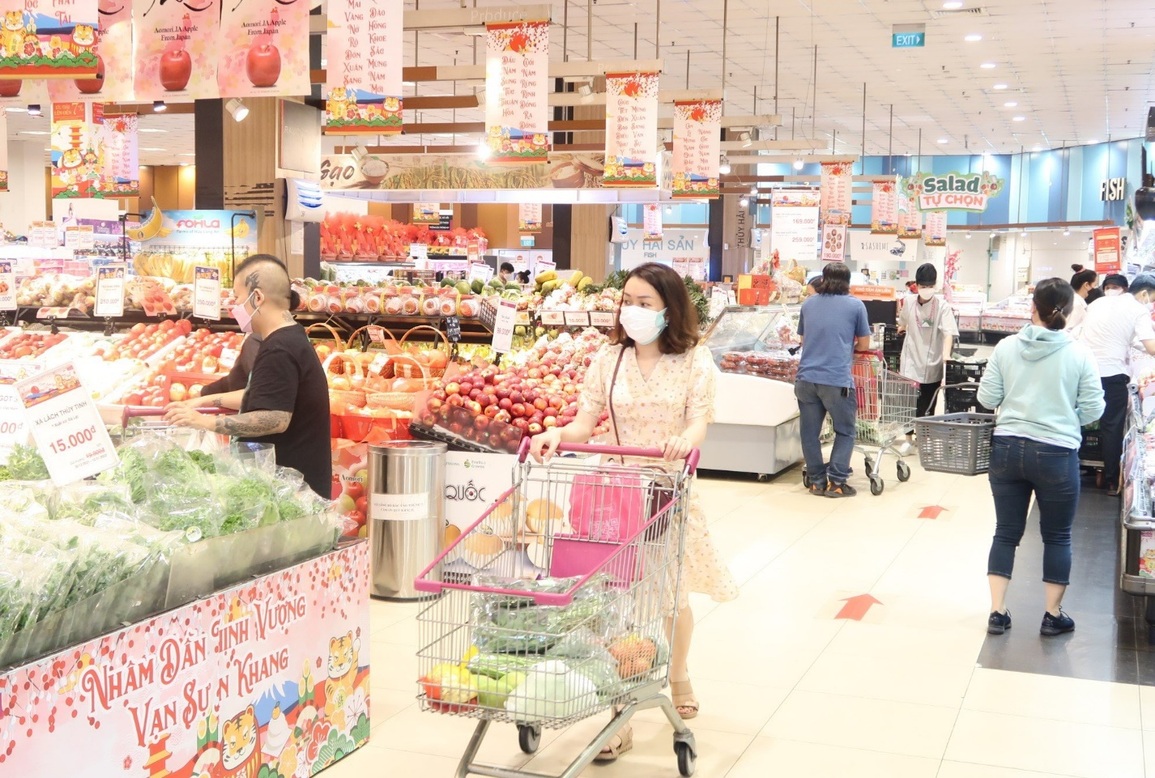 Siêu thị đảm bảo nguồn cung, giá cả ổn định dịp tết 2022 - 1 Siêu thị đảm bảo nguồn cung, giá cả ổn định dịp tết 2022 - 1