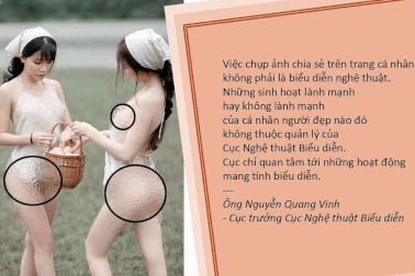 Á hậu chụp ảnh khoe thân phản cảm gây nóng dư luận