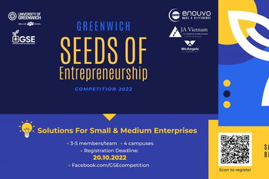 Greenwich Việt Nam khởi động cuộc thi ý tưởng kinh doanh GSE mùa 2