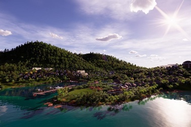 Hòa Bình xuất hiện dự án nghỉ dưỡng mới đẹp như một "kiệt tác thiên nhiên"