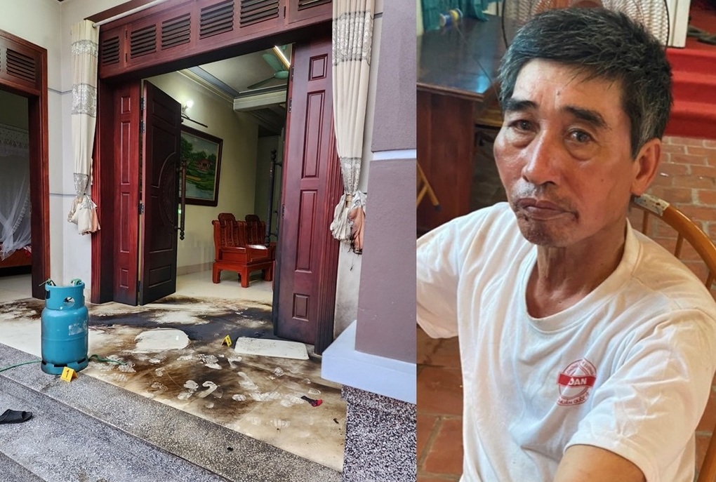 Đem 10 lít xăng phóng hỏa nhà em trai - 1