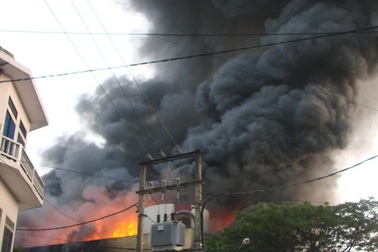 Khởi tố vụ cháy chợ Quảng Ngãi