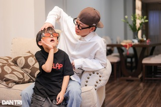 "Em bé chất" Xệ Xệ: Rapper nhí gây sốt mạng xã hội, thích nhạc truyền thống - 2