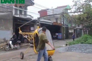 Sự thực việc người chế tạo trực thăng 'made in Vietnam' bị lập biên bản 