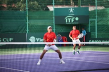 Đội tuyển quần vợt Việt Nam thua trận tranh ngôi vô địch nhóm 3 Davis Cup