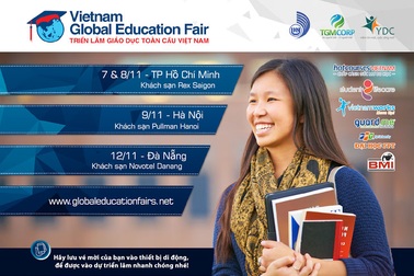 Khai mạc Tuần lễ Triển lãm giáo dục toàn cầu GEF 2015 lần đầu tổ chức tại Việt Nam