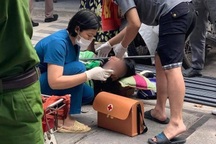 Thực hư thông tin tài xế xe công nghệ ở Hà Nội bị thanh sắt rơi xuyên người