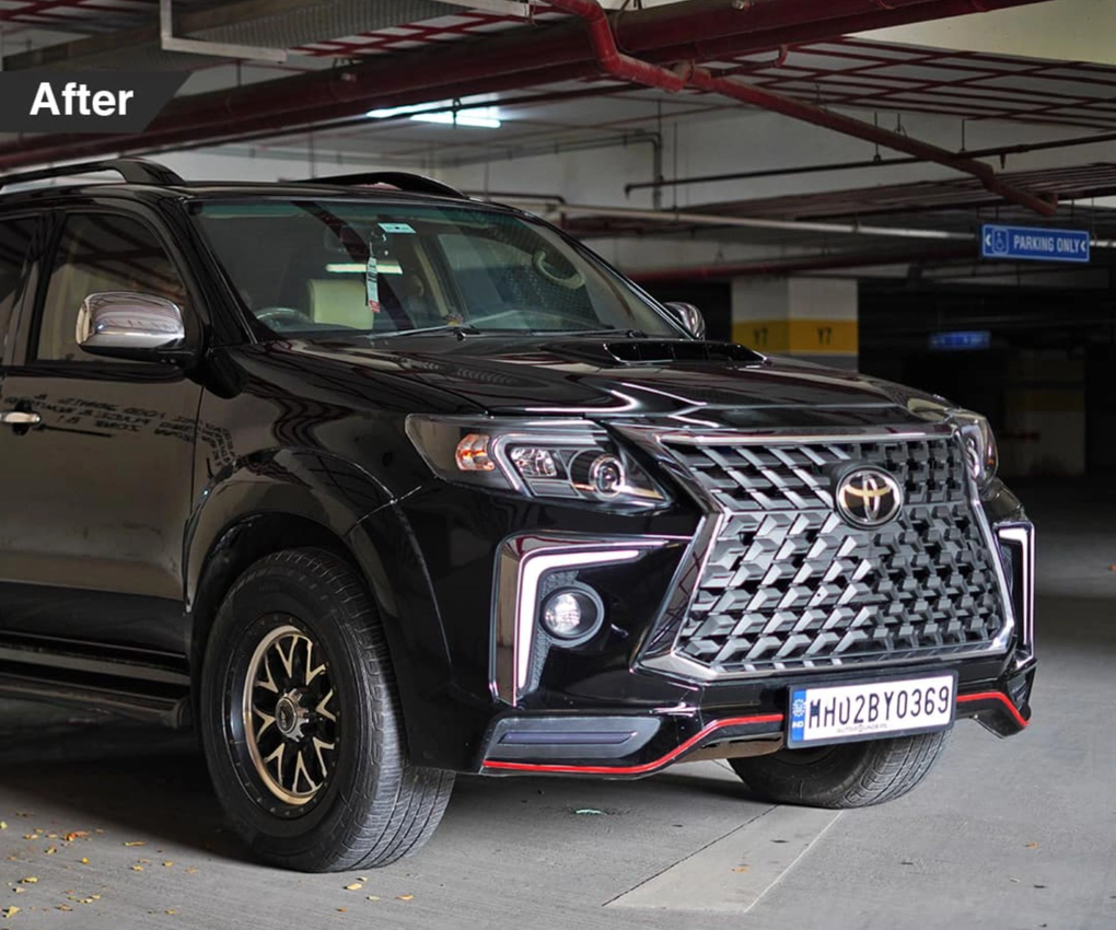 Hô biến Toyota Fortuner thành Lexus giống đến khó tin - 13 Hô biến Toyota Fortuner thành Lexus giống đến khó tin - 13