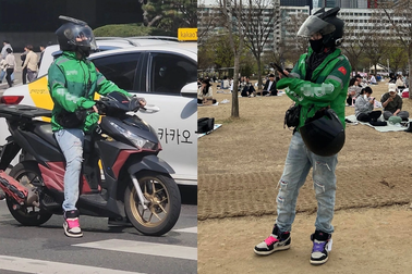 Thực hư chàng trai Việt chạy xe ôm trên đường phố Hàn Quốc