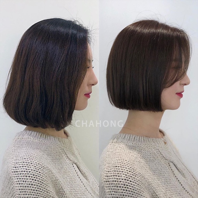 Thợ cắt tóc hỏi về chiều dài mái tóc ngắn, tôi mạnh dạn bảo cắt đến ngang cằm và không ngờ nhìn trẻ ra 5 tuổi - Ảnh 10. Thợ cắt tóc hỏi về chiều dài mái tóc ngắn, tôi mạnh dạn bảo cắt đến ngang cằm và không ngờ nhìn trẻ ra 5 tuổi - Ảnh 10.
