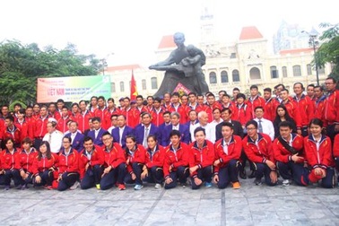 Đoàn TTVN khu vực phía Nam xuất quân dự SEA Games 27