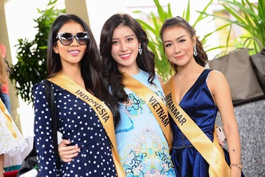 Dàn người đẹp Hoa hậu Hòa bình hào hứng khám phá động Thiên Đường