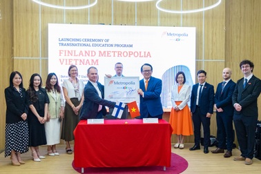 Cơ hội học đại học theo chuẩn Phần Lan ngay trong nước cho học sinh Việt