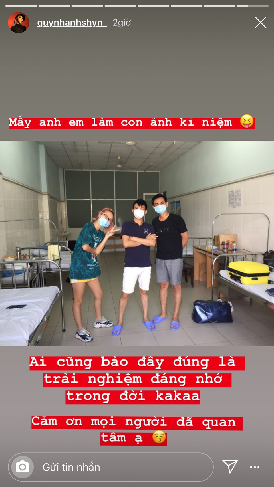 Quỳnh Anh Shyn vui mừng thông báo được về nhà sau khi cách ly 3 ngày - 2 Quỳnh Anh Shyn vui mừng thông báo được về nhà sau khi cách ly 3 ngày - 2