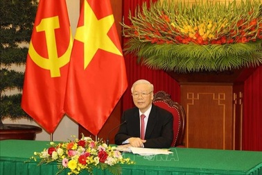 Tổng Bí thư Nguyễn Phú Trọng điện đàm Tổng Bí thư, Chủ tịch nước Trung Quốc