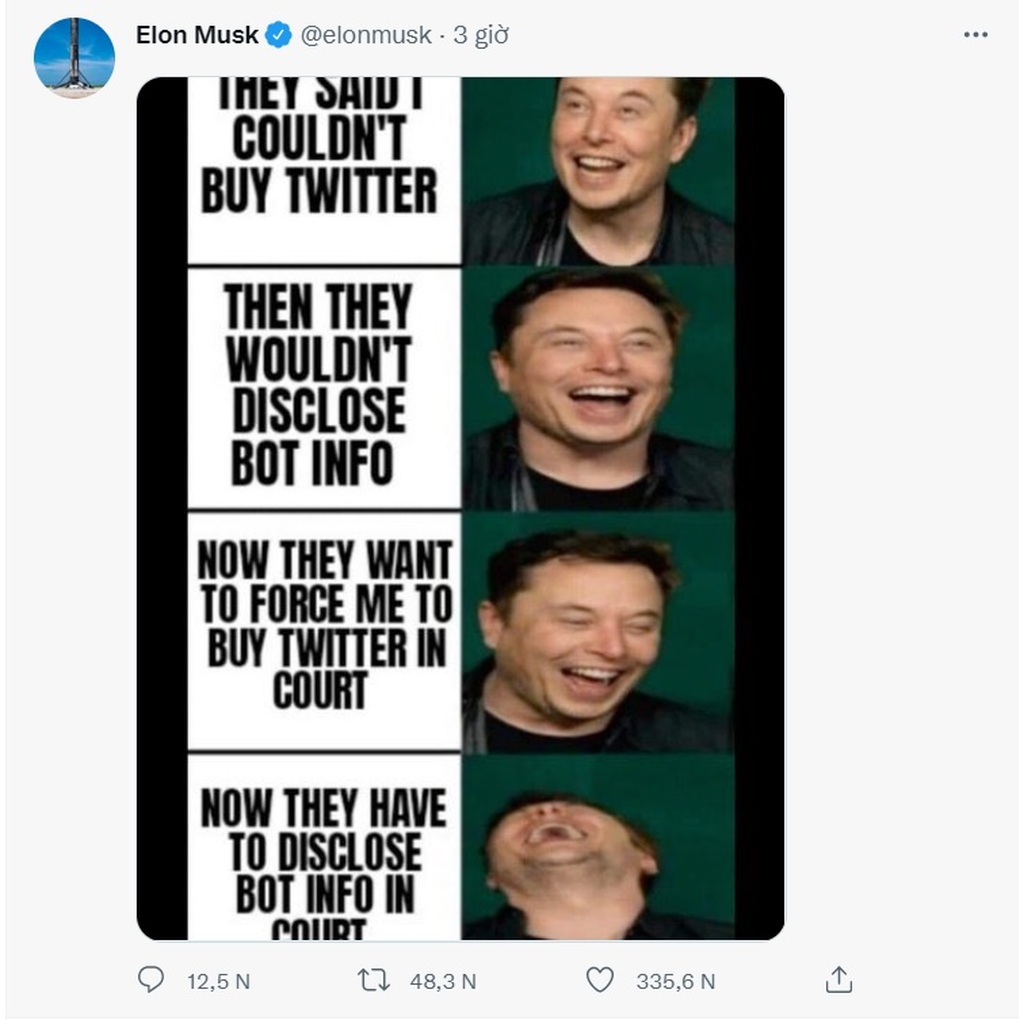 Elon Musk chế giễu Twitter - 1 Elon Musk chế giễu Twitter - 1