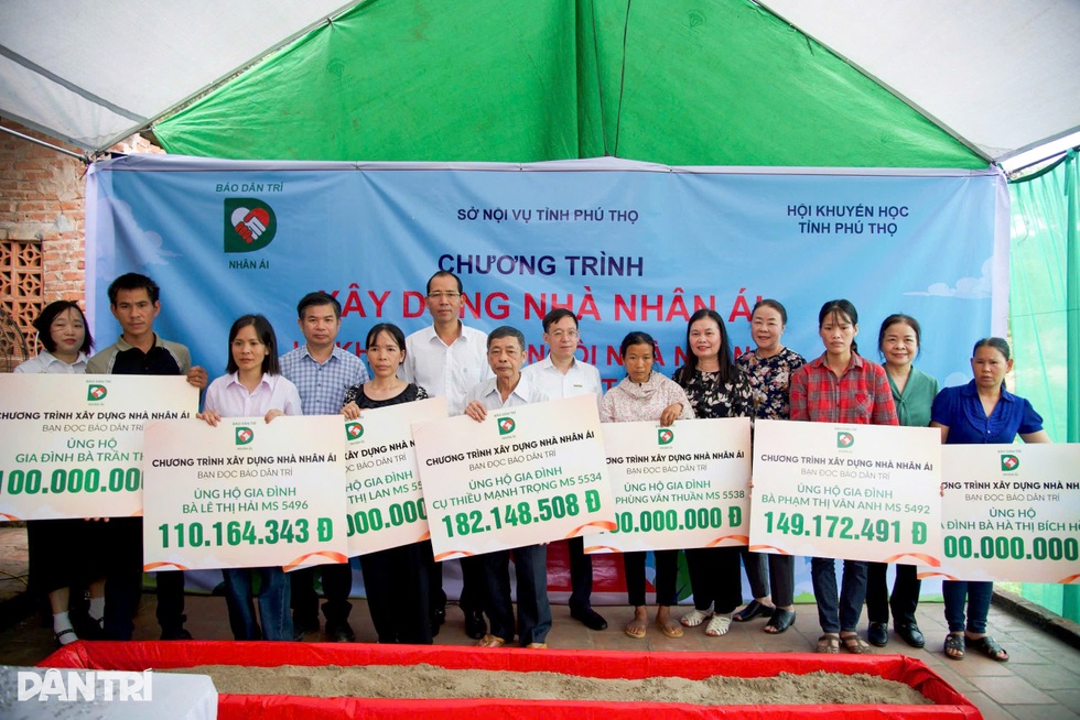 Khởi công 7 nhà Nhân ái tại Phú Thọ, thắp sáng hy vọng từ tấm lòng bạn đọc - 1 Khởi công 7 nhà Nhân ái tại Phú Thọ, thắp sáng hy vọng từ tấm lòng bạn đọc - 1