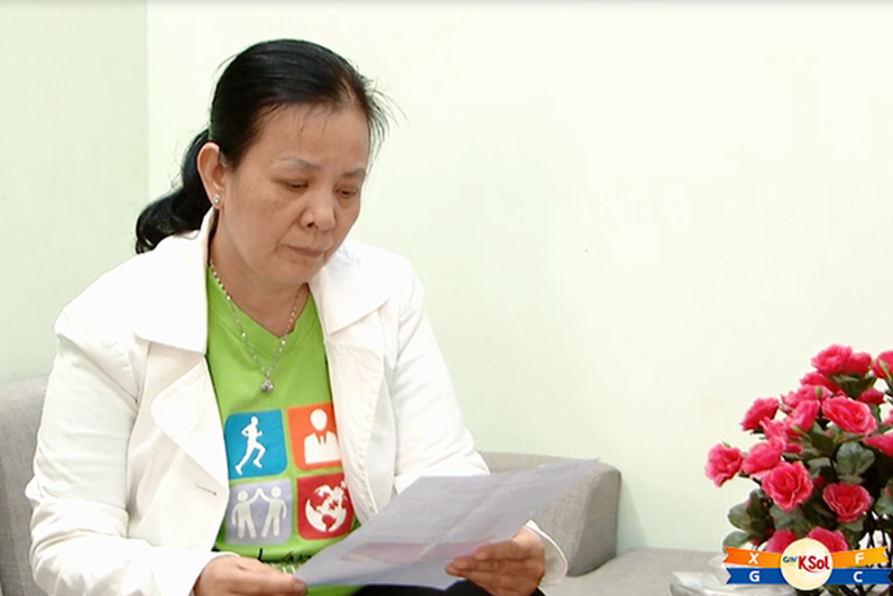 Người phụ nữ giành lại sự sống sau hai lần đại phẫu ung thư - 1 Người phụ nữ giành lại sự sống sau hai lần đại phẫu ung thư - 1