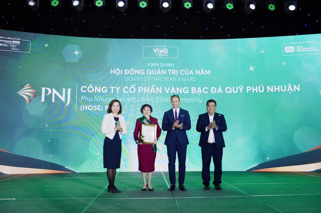PNJ nhận giải Hội đồng quản trị của năm - 1 PNJ nhận giải Hội đồng quản trị của năm - 1