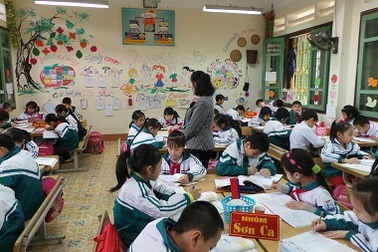 Mô hình học tiếng Anh mới của trường học vùng cao