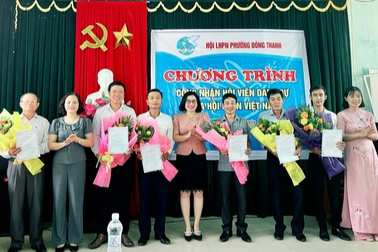 6 nam giới tại Quảng Trị được kết nạp vào hội liên hiệp phụ nữ