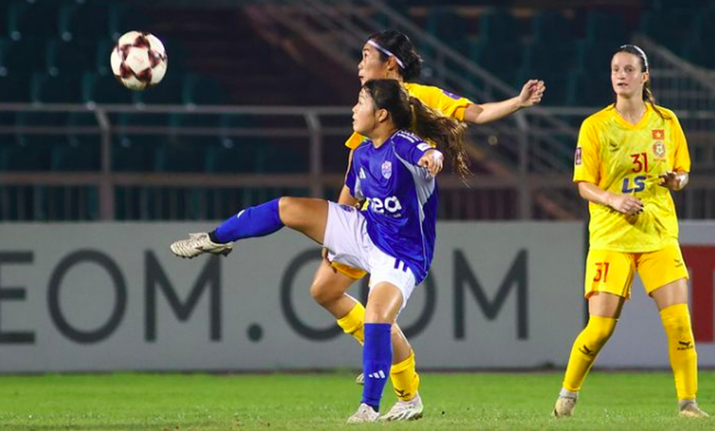 CLB bóng đá nữ TPHCM giành vé vào tứ kết Cúp C1 châu Á - 1