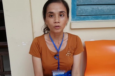 Chị Lê Thị Ngọc Tuyết gửi lời cảm ơn đến bạn đọc và báo Dân trí