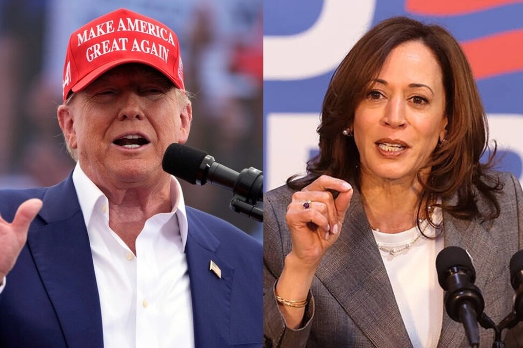 Ông Trump công kích khiếm khuyết của bà Harris - 1