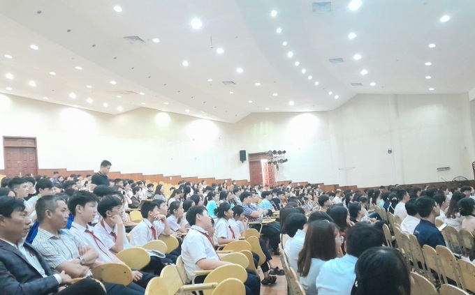 Cuộc thi nhận được sự hưởng ứng của đông đảo các em học sinh trên địa bàn thành phố.