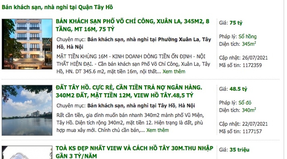 Nhiều chủ khách sạn ngậm ngùi rao bán cần câu cơm vì kiệt quệ - 1