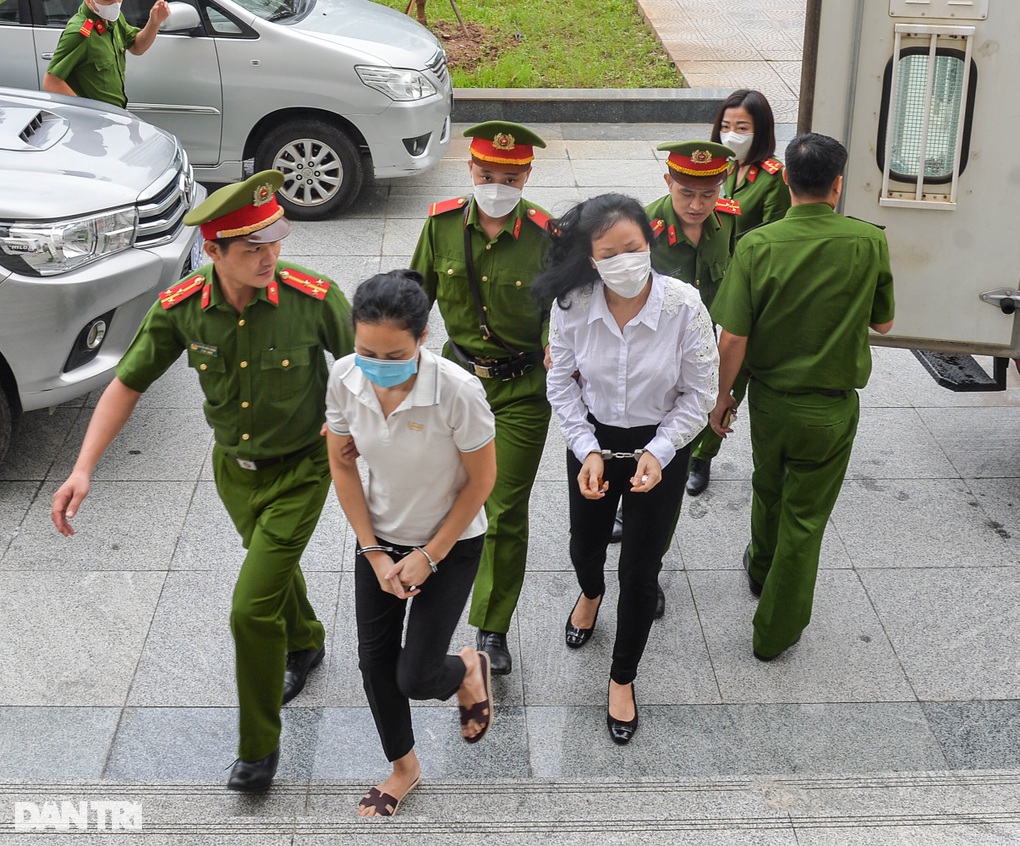 Vụ nâng khống giá cây xanh ở Hà Nội: Cận cảnh dẫn giải các bị cáo đến tòa - 2