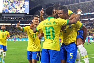 Brazil 2-2 Colombia: Neymar ghi bàn, Brazil vẫn hòa thất vọng