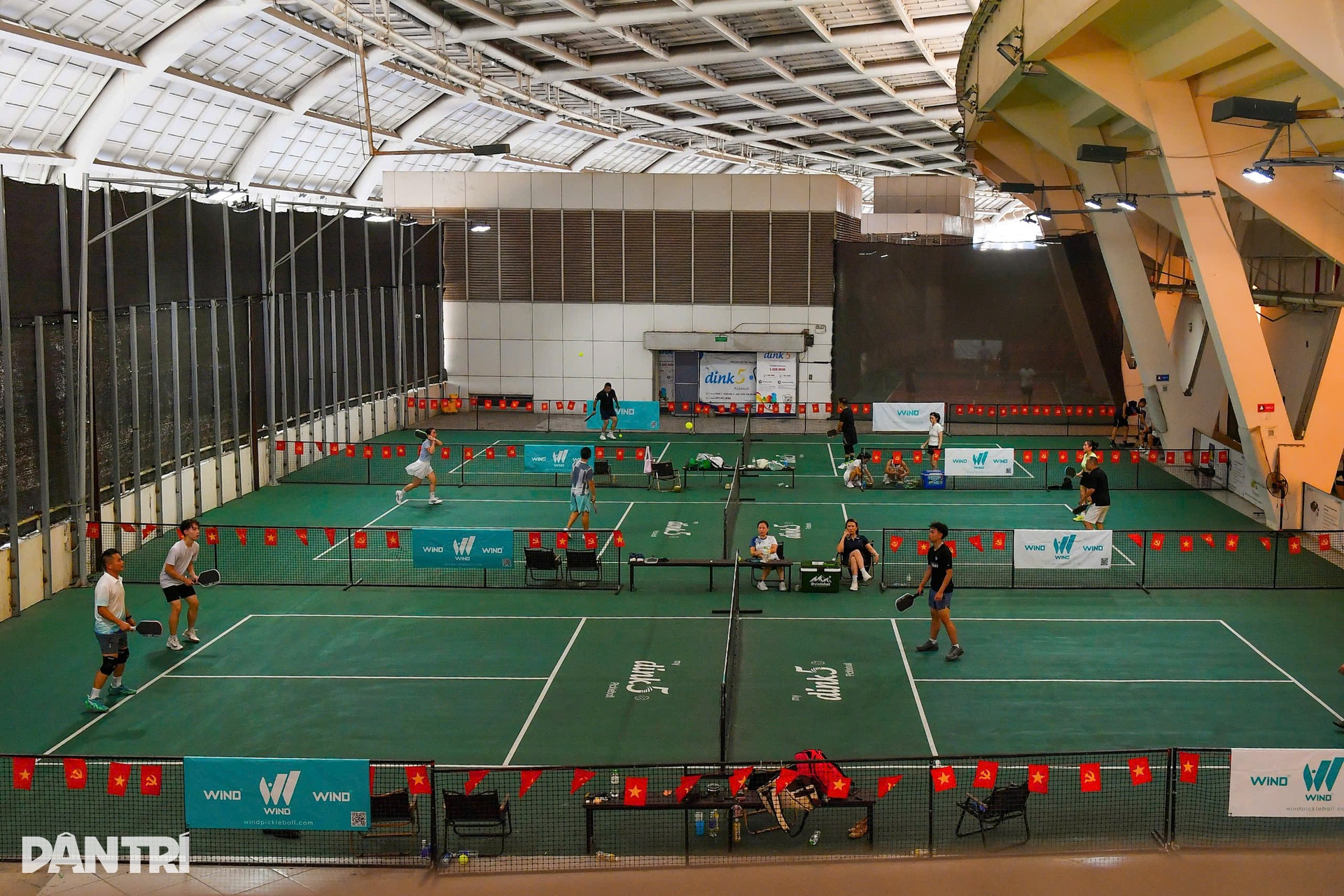 Hàng loạt sân pickleball xuất hiện ở Khu liên hợp thể thao Quốc gia Mỹ Đình - 2