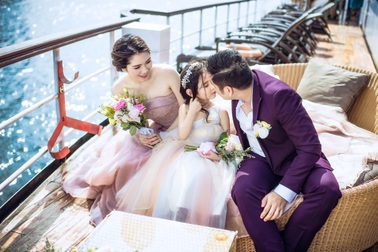 Minh Tiệp hạnh phúc bên vợ đẹp con xinh