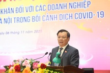 Doanh nghiệp Hà Nội mong được giãn nợ vay, hỗ trợ chi phí chống Covid-19