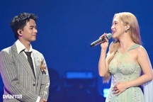 Bùi Công Nam và Hương Tràm khiến khán giả "nổi da gà" khi song ca tình tứ