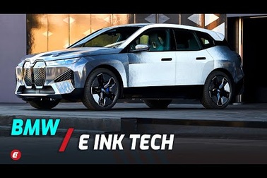 Thân xe BMW có khả năng đổi màu trong tích tắc