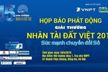 Giải thưởng Nhân tài Đất Việt 2019: chính thức tìm kiếm và tôn vinh những tài năng Việt mới