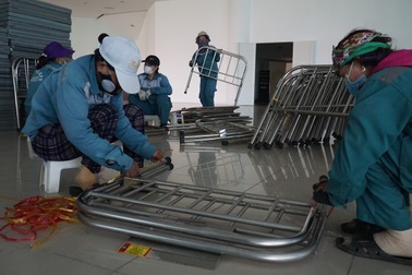 Đà Nẵng tháo dỡ bệnh viện dã chiến đưa ra Hải Dương phục vụ chống dịch