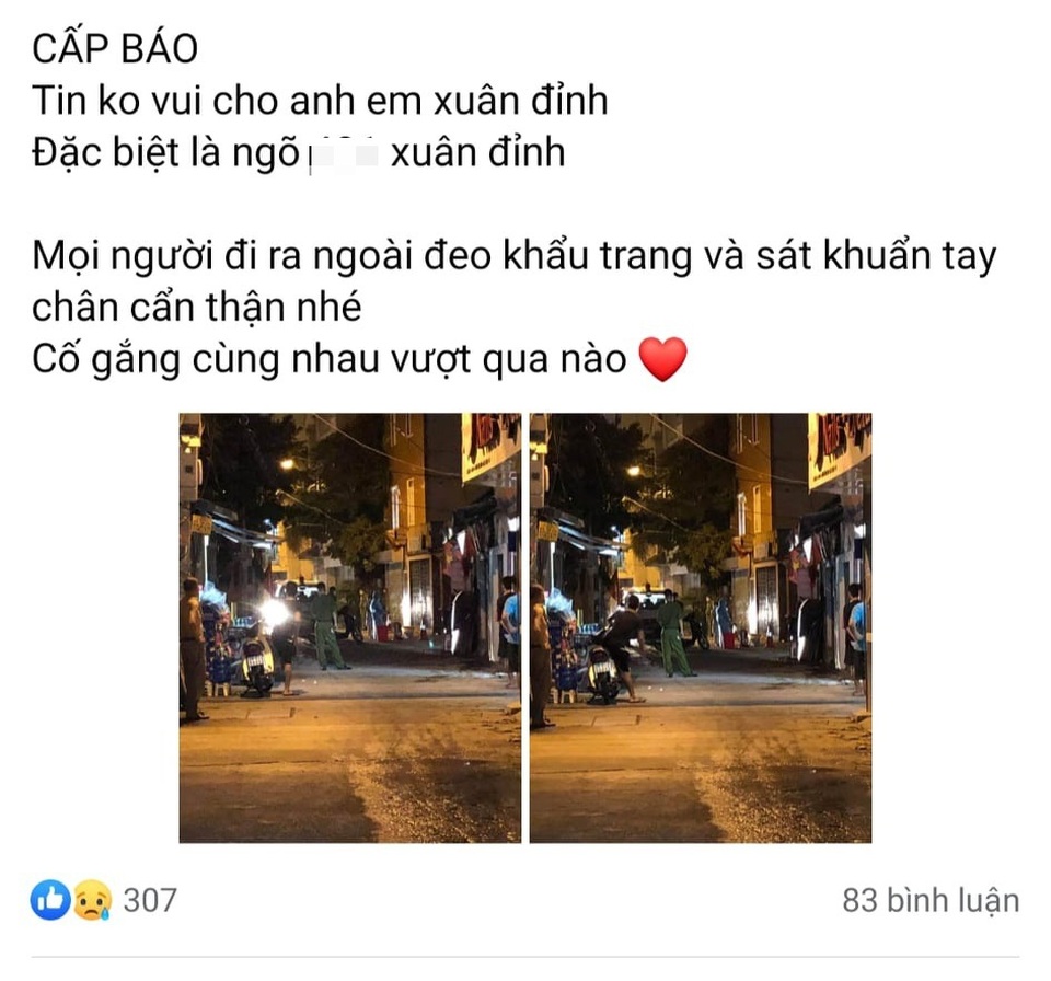 Quận Bắc Từ Liêm lên tiếng về một trường hợp nghi nhiễm Covid-19 - 1 Quận Bắc Từ Liêm lên tiếng về một trường hợp nghi nhiễm Covid-19 - 1