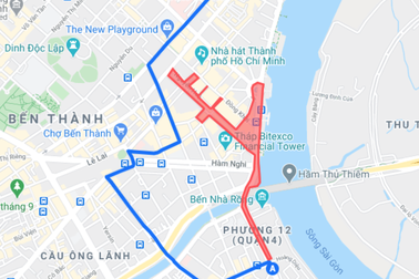 Cấm xe nhiều tuyến đường trung tâm Sài Gòn ngày cuối năm